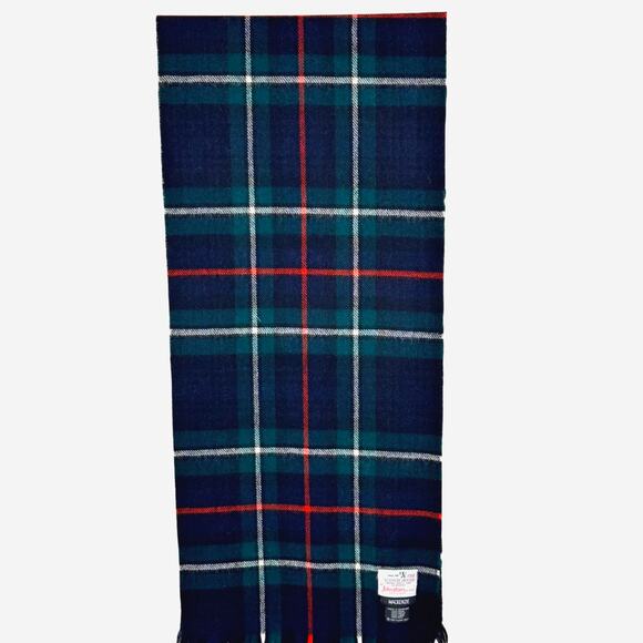 Johnstons of Elgin Mackenzie Tartan wool scarf - Picture 1 of 6